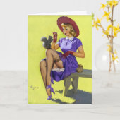 ナッツ味の友人Pin カード (黄色い花)