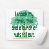 ナッツ味の家族 マウスパッド (マウス)
