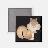 ナッツ得・チップムンク マグネット (正面/裏面)