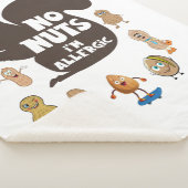 ナッツ無しアレルギー性落花生アレルギー認識度 シェルパブランケット (3/4)