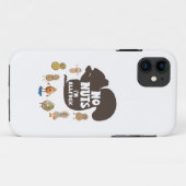 ナッツ無しアレルギー性落花生アレルギー認識度 Case-Mate iPhoneケース (裏面(横))