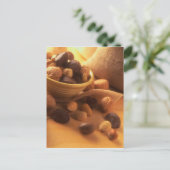 ナッツ類のはがき丼 ポストカード (スタンド正面)