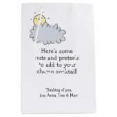 ナッツ&プレッツェルチェモカクテルおもしろい – チェモ気にー ミディアムペーパーバッグ (正面)