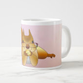 ナッティリスのマグ ジャンボコーヒーマグカップ (正面右)