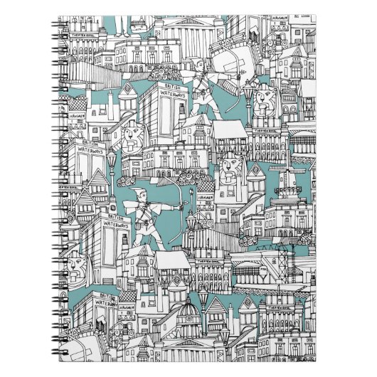 ナッティンガムの青 ノートブック (正面)