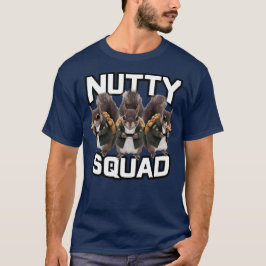 ナッティースクワッド リスのスナック部隊 Tシャツ