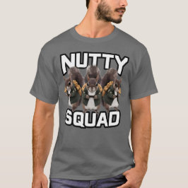 ナッティースクワッド リスのスナック部隊 Tシャツ