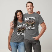 ナッティースクワッド リスのスナック部隊 Tシャツ (ユニセックス)
