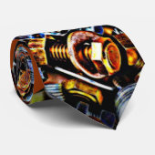 ナットとボルトのグラフィックアートタイ ネクタイ (ロール)
