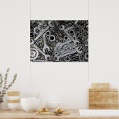 ナットとボルト ポスター (キッチン)