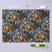 ナットとボルポップ・アートのトArt 薄葉紙 (クラフト)