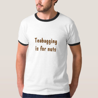 ナットのためのTeabaggingis Tシャツ