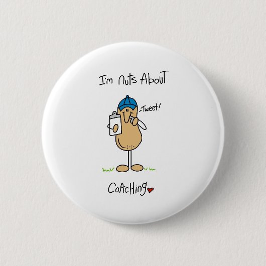 ナットのコーチ 缶バッジ (正面)