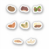 ナットのシールのセット シール (正面)