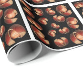 ナットのパターン ラッピングペーパー (ロールコーナー)