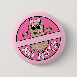 ナットまたはナットなしテーマの性別のリビールピン 缶バッジ