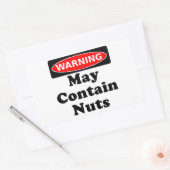 ナットを含む可能性がある 長方形シール (封筒)