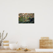 ナットを持っているリス ポスター (キッチン)