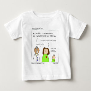 ナットを避けて下さい ベビーTシャツ