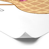 ナットアレルギー警告 ポスター (角)