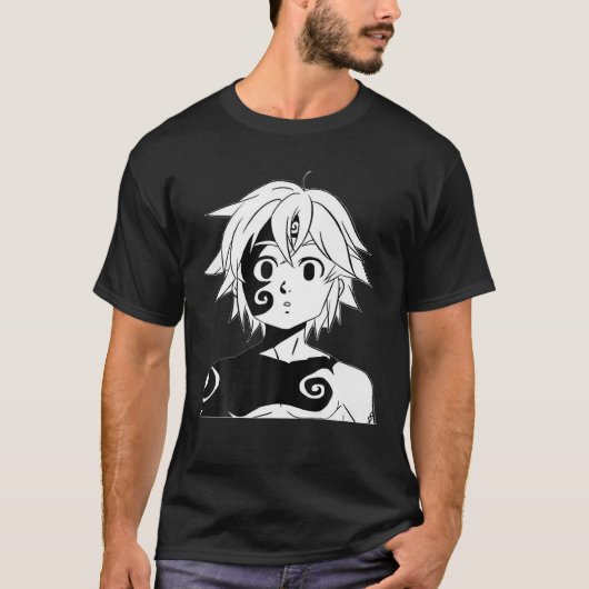 ナットクラッカードラゴン罪の怒りのアニメマンガ Tシャツ (正面)