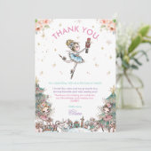 ナットクラッカー·クリスマス·バレエ誕生パーティー サンキューカード (スタンド正面)