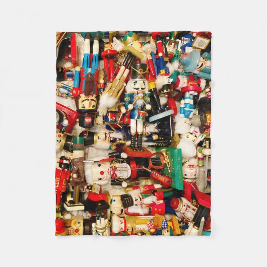 ナットクラッカー フリースブランケット (正面)