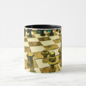 ナットクールとボルト付きチェスボード マグカップ (中央)