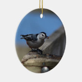 ナットハッチングオーナメント セラミックオーナメント (右)