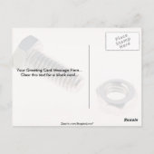 ナットユニークとボルト ポストカード (裏面)