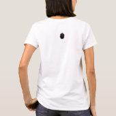 ナット好きリス(反転) Tシャツ (裏面)