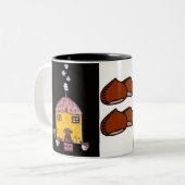 ナット小屋のマグ ツートーンマグカップ (正面左)