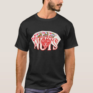 ナット-トランプのポーカーのワイシャツ-をハート-暗闇得ました Tシャツ