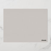 ナット – ホイルポストカード 箔シーズンポストカード (裏面)