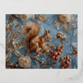 ナット – ホイルポストカード 箔シーズンポストカード (正面)