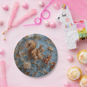 ナット – ラウンド紙プレート ペーパープレート (パーティー)