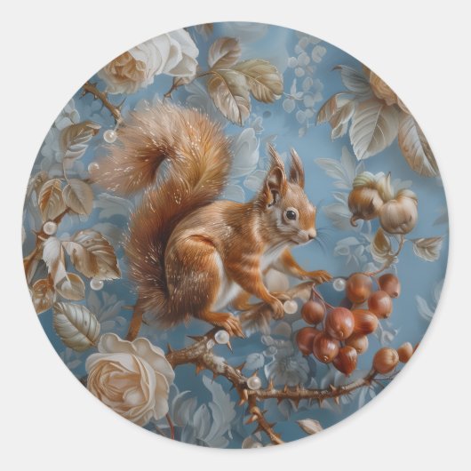 ナット – 文房具用の丸いシール ラウンドシール (正面)