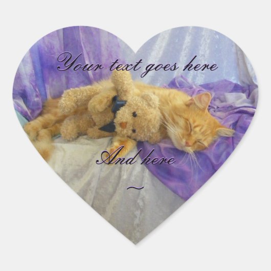 ナッピングハートスタンプ ハートシール (正面)