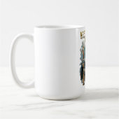 ナップタイム忍者Tシャツ コーヒーマグカップ (左)