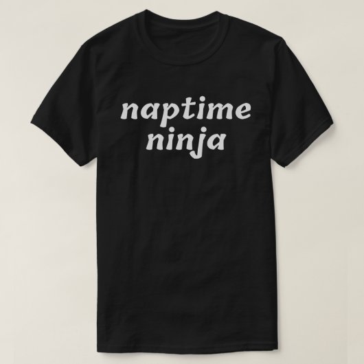 ナップタイム・ニンジャ Tシャツ (デザイン正面)