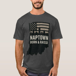ナップタウン生まれ育ちTシャツ Tシャツ