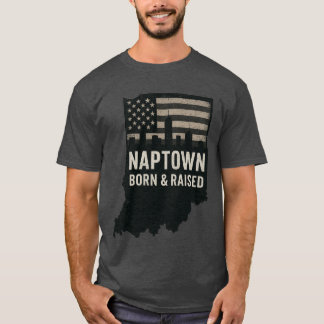 ナップタウン生まれ育ちTシャツ Tシャツ