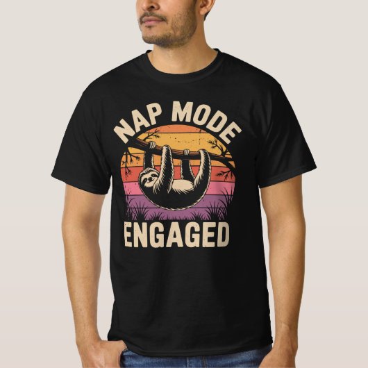 ナップモード起動 Tシャツ (正面)