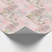 ナツクラッカースイートバレエ兵士，ポニー ラッピングペーパー (角)