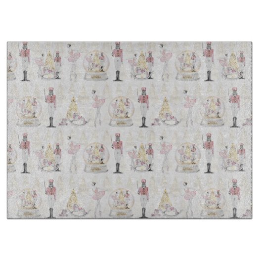 ナツクラッカースイートバレリナソルジャーカットボード カッティングボード (正面)