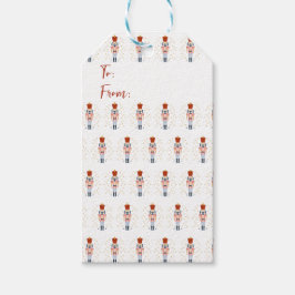 ナツクラッカーバレエミュージックフェスティバルホリデー ギフトタグ