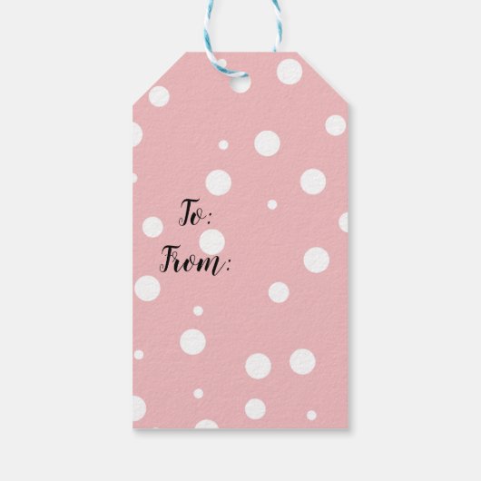 ナツクラッカーバレリーナイラストレーションデザインクラシック ギフトタグ (裏面)