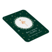 ナツクラッカーバレリーナ植物学のかわいいクリスマス マグネット (右側)