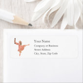 ナツクラッカーホリデイ差出人住所ラベル ラベル (インサイチュ)