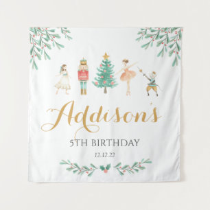 ナツクラッカーポスター、ナツクラッカー歓迎の看板 タペストリー